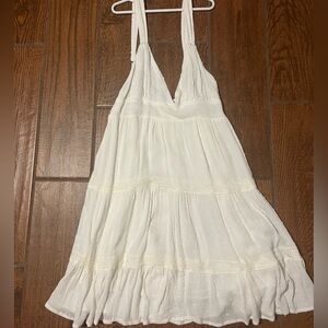 White, flowy, summer dress